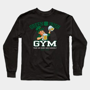 St Patricks Day Funny Gift For Beer Drinkers Long Sleeve T-Shirt